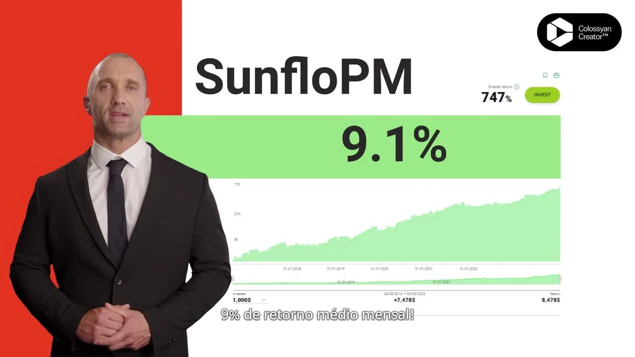 Read more about the article Sunflopm: How to get an average monthly return of 9.11% investing in foreign currencies